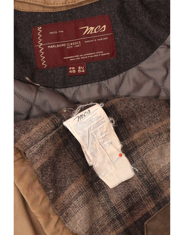 Giacca utilitaria da uomo Marlboro Classics EU 54 2XL Cotone marrone
