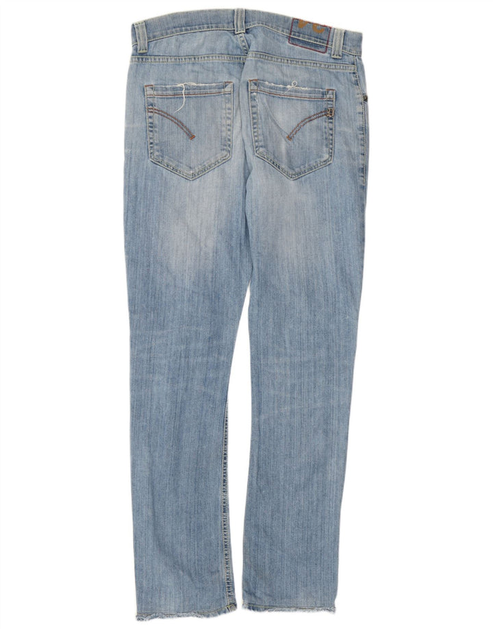Dondup Jeans slim effetto consumato da uomo W34 L32 Blu
