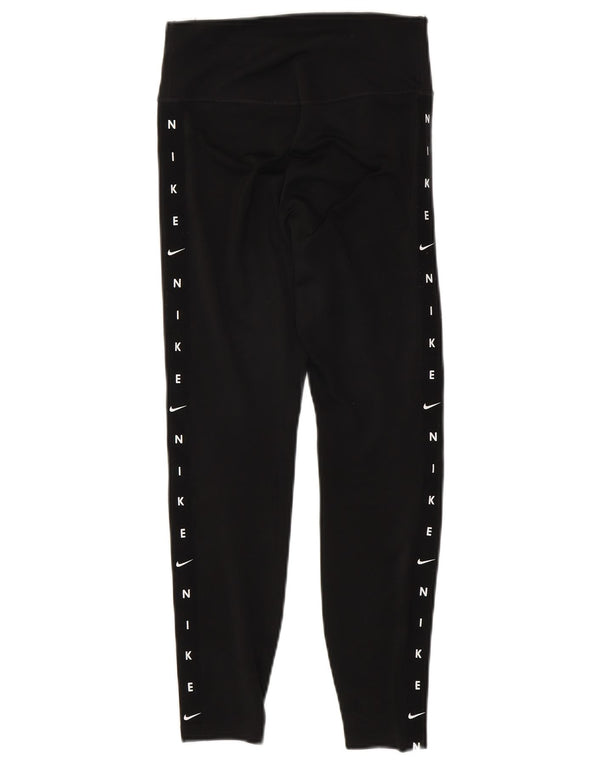 Leggings grafici NIKE da donna Dri Fit UK 6 XS neri