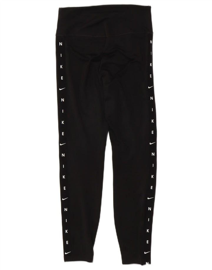 Leggings grafici NIKE da donna Dri Fit UK 6 XS neri