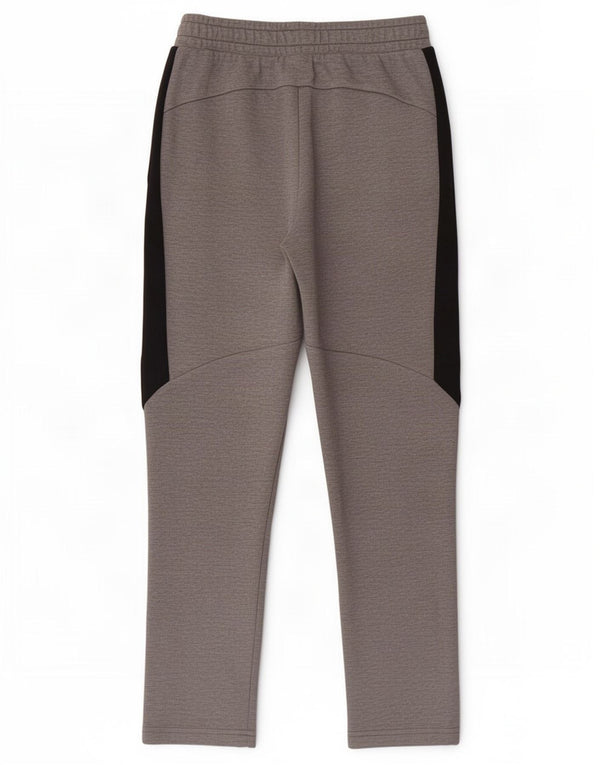 Pantaloni della tuta da ragazzo Puma 13-14 anni in cotone color block grigio