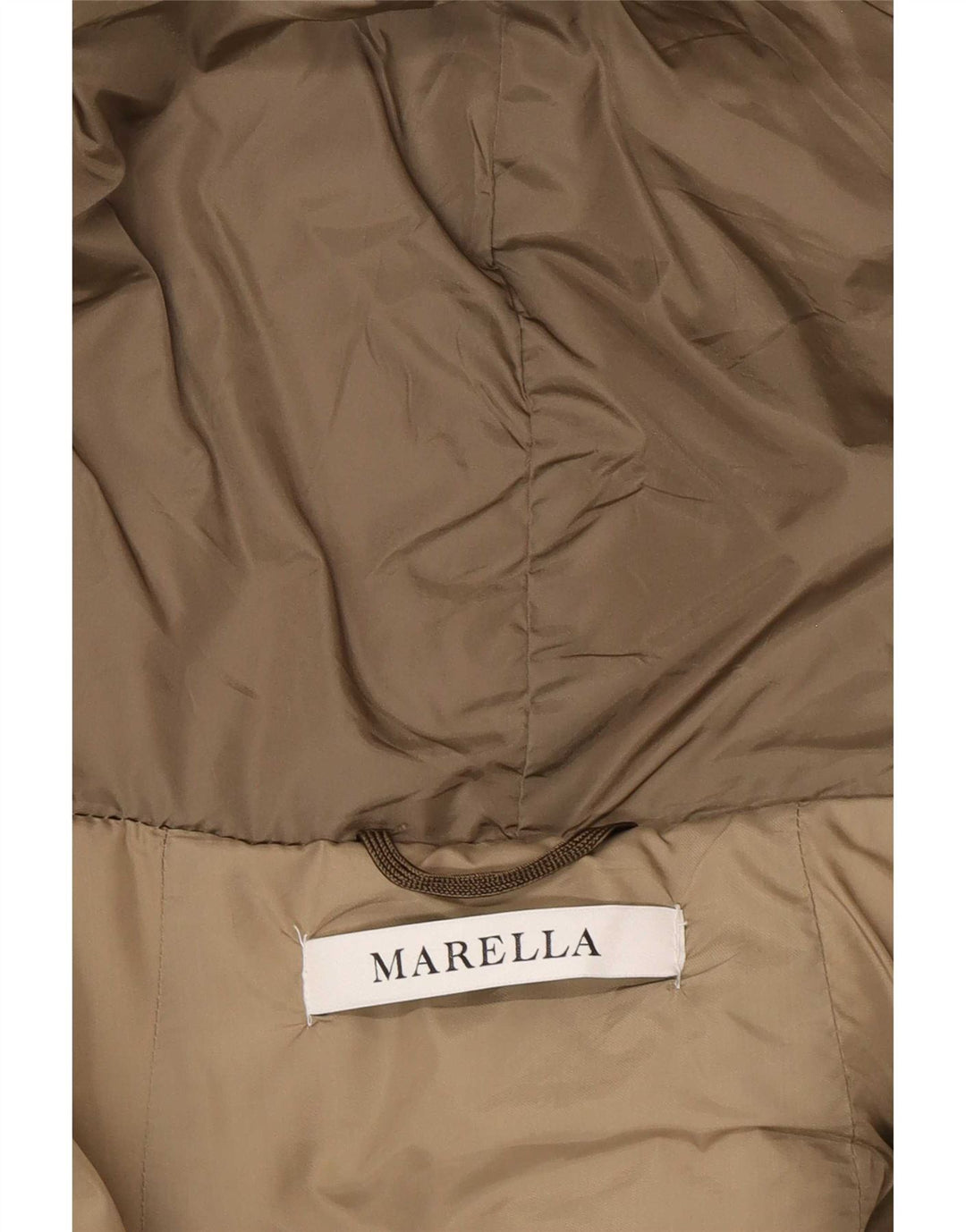 Giacca imbottita da donna Marella UK 12 Poliammide marrone medio