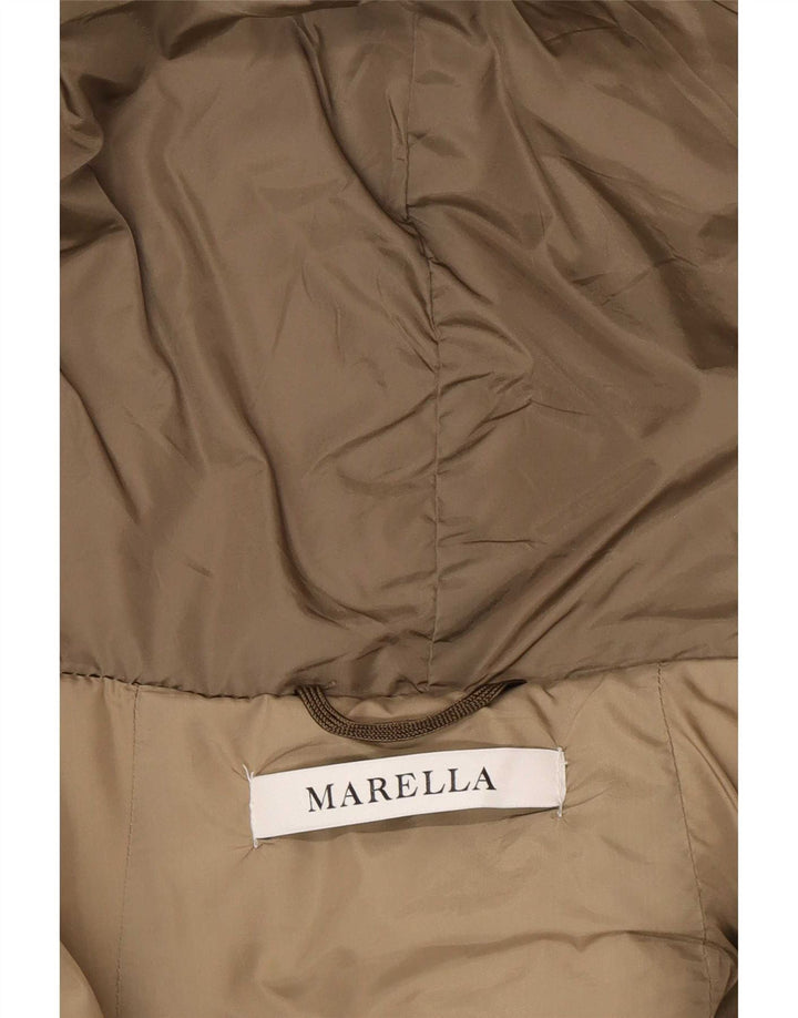 Giacca imbottita da donna Marella UK 12 Poliammide marrone medio