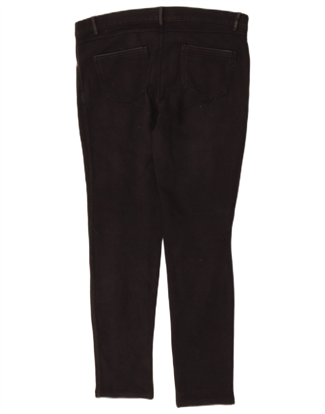 Pantaloni casual slim da donna Zara medi W28 L26 cotone nero