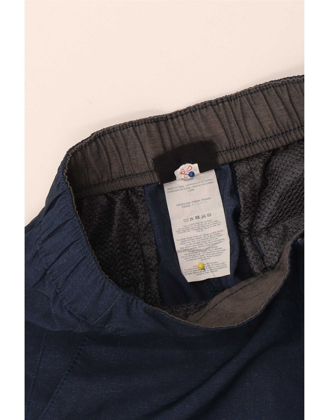 Pantaloncini chino da ragazzo Rip Curl 13-14 anni Large W28 poliestere blu navy