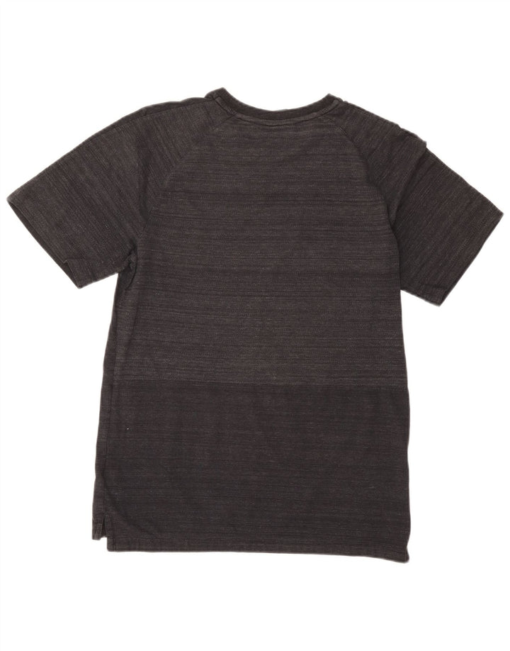 T-shirt da uomo Nike Top piccola in cotone gessato grigio