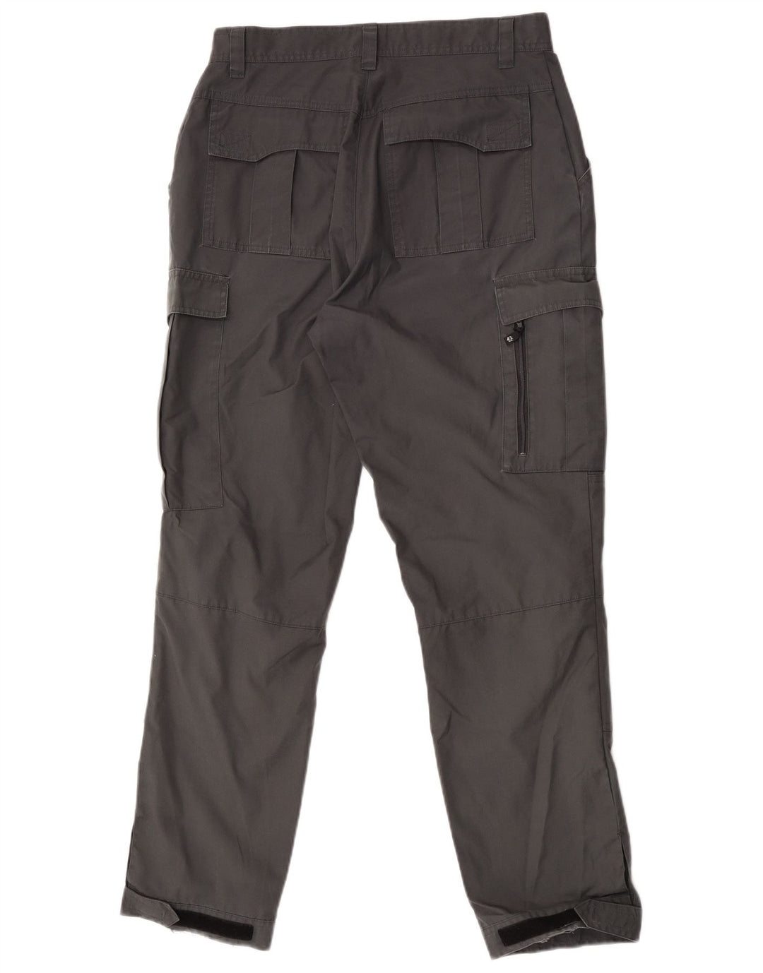 Pantaloni cargo dritti da uomo Jack Wolfskin W36 L30 poliestere grigio