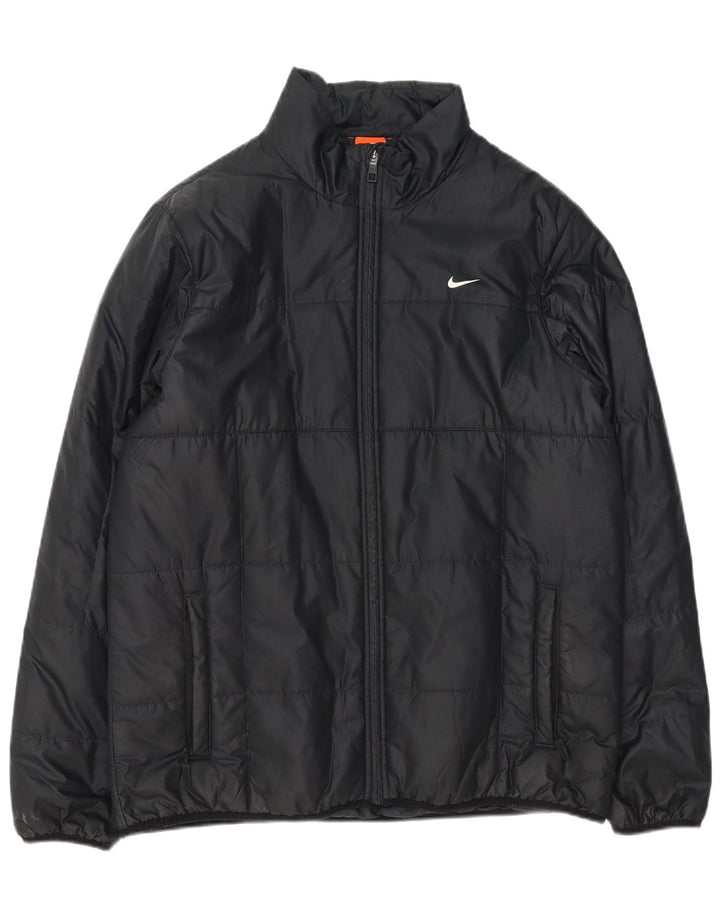Giacca imbottita da uomo Nike UK 40 grande poliestere nero