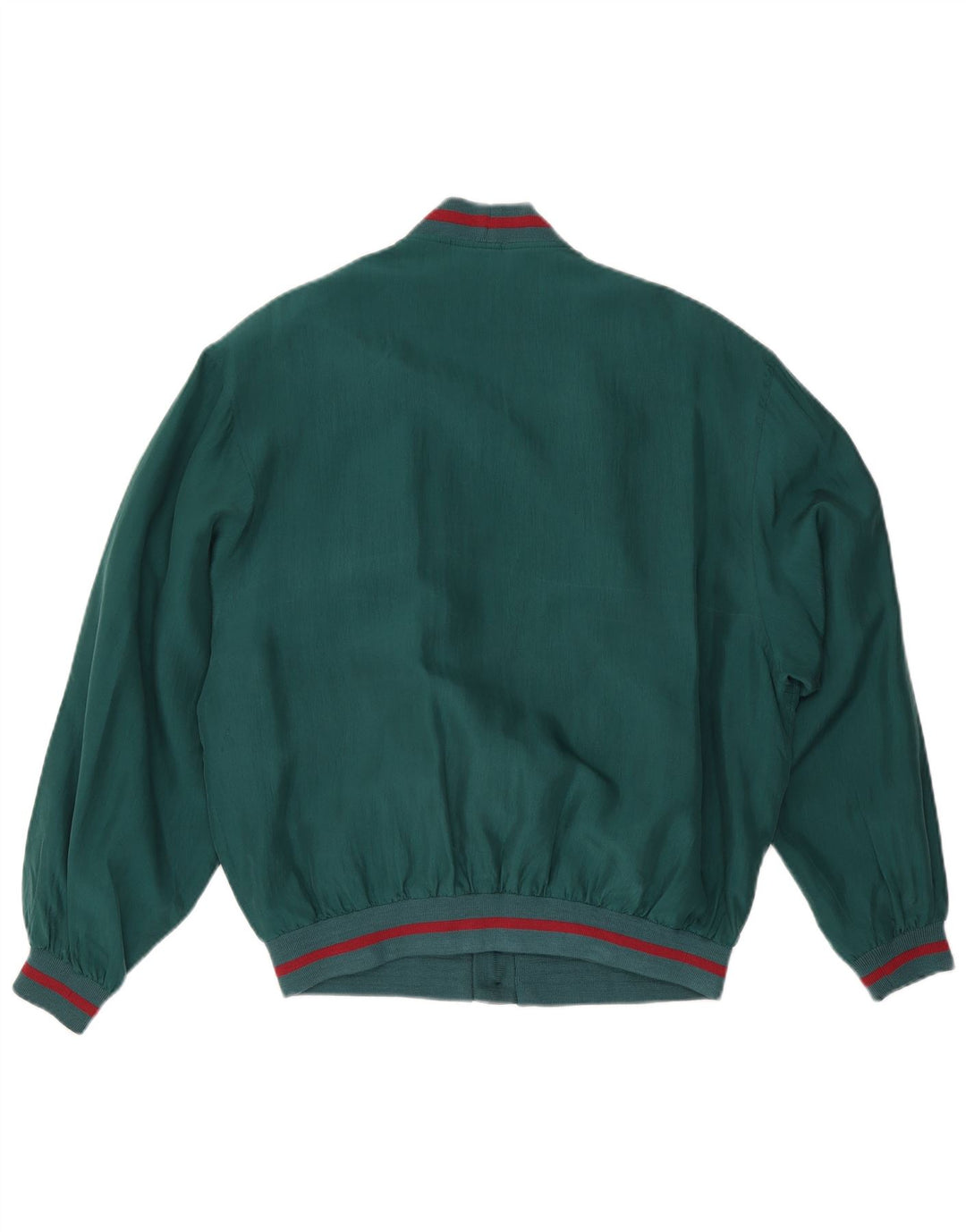 Giubbotto bomber da yachting da uomo Paul & Shark UK 38 Seta verde medio