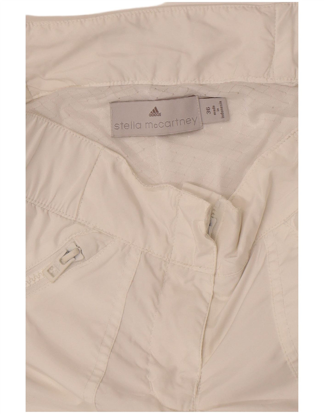 Pantaloni impermeabili Adidas da donna EU 36 Small W28 L32 bianchi