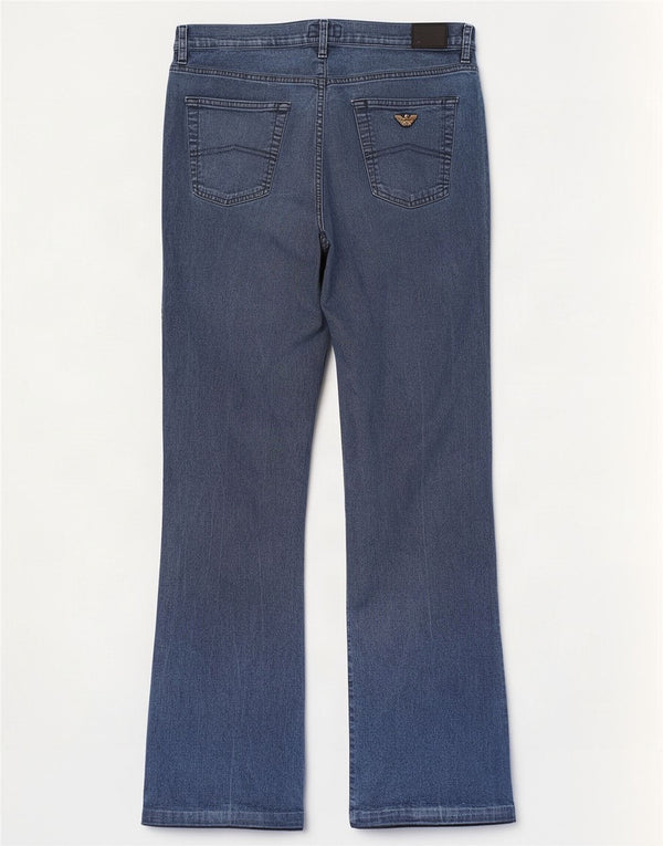 Jeans bootcut da donna Armani Comfort Fit W34 L31 cotone blu