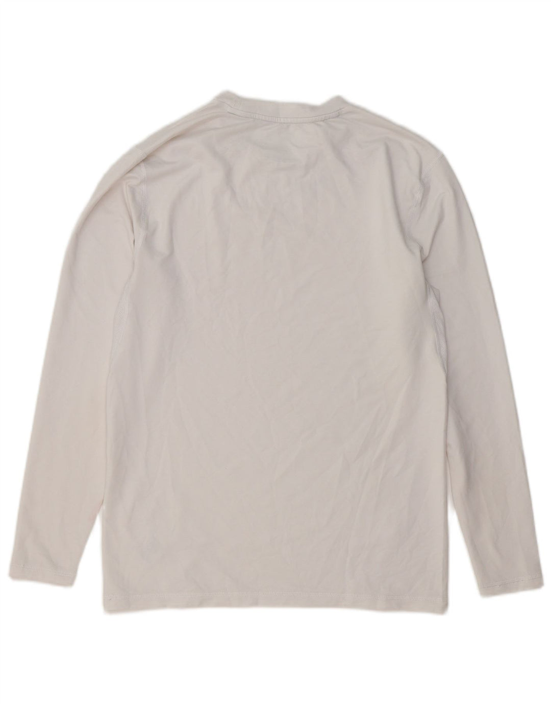 Maglia da uomo a maniche lunghe RUSSELL ATHLETIC UK 38/40 Poliestere bianco medio