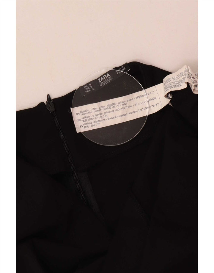 Gonna lunga Zara da donna media W28 cotone nero