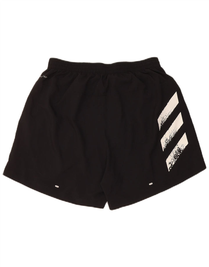 Pantaloncini sportivi Adidas Aeroready da uomo grandi in poliestere nero