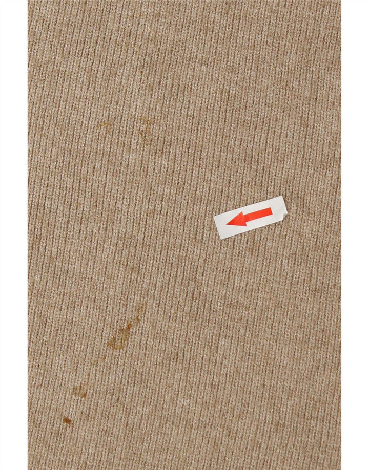 Gonna a trapezio da donna Zara media W28 in viscosa beige
