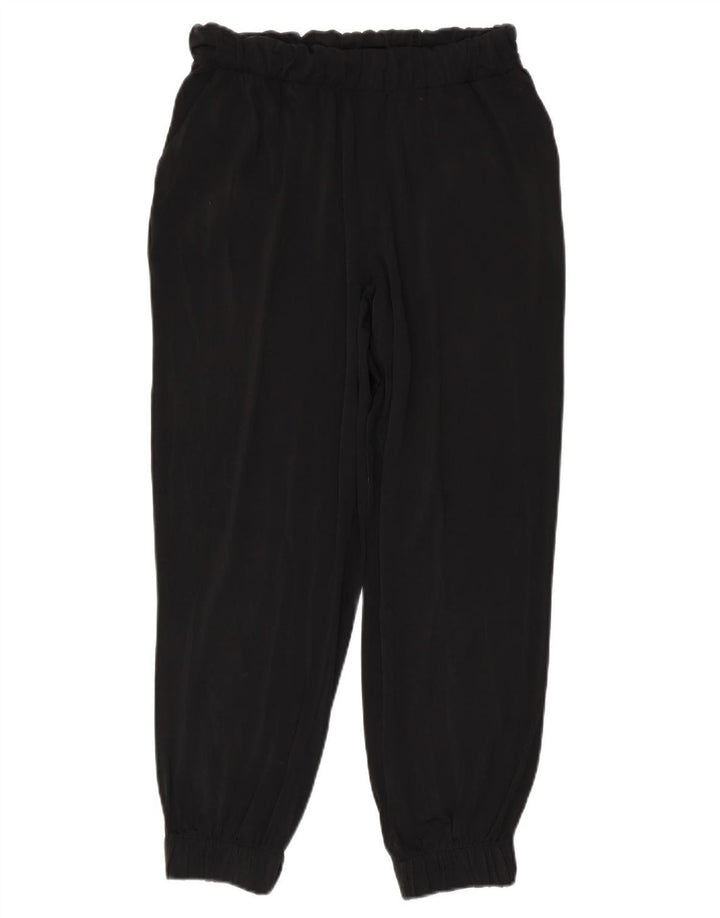 Pantaloni da tuta da donna ZARA Joggers UK 12 Medium Nero