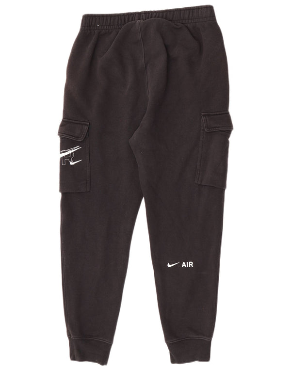 Pantaloni da tuta Nike Graphic Cargo da uomo Joggers piccoli in cotone nero