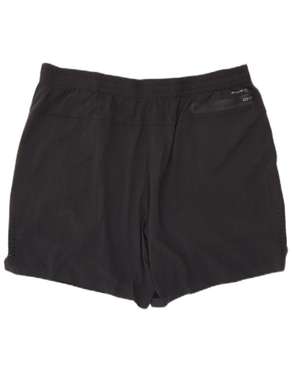 Pantaloncini sportivi Dri-Power da uomo Russell Athletic 2XL Poliestere grigio