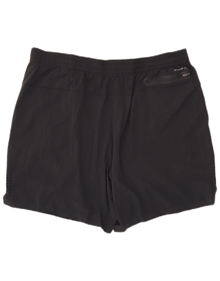 Pantaloncini sportivi Dri-Power da uomo Russell Athletic 2XL Poliestere grigio