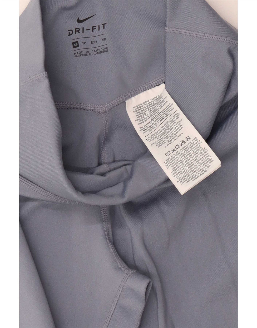 Leggings Nike Dri Fit da donna UK 4 XS blu poliestere