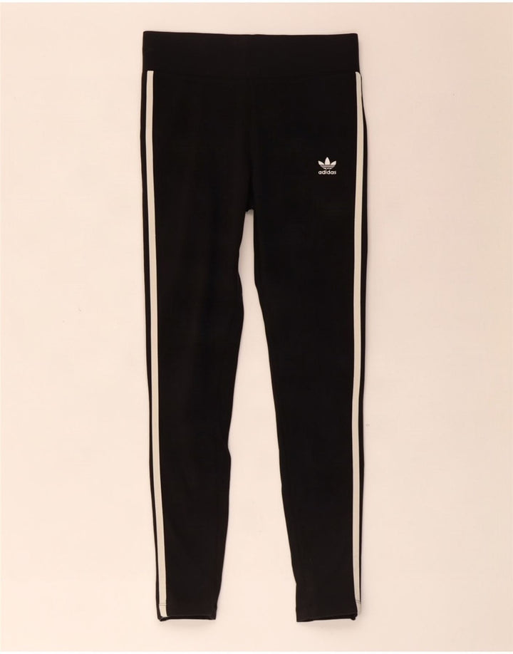 Leggings Adidas Uomo UK 12 Medio Nero Cotone