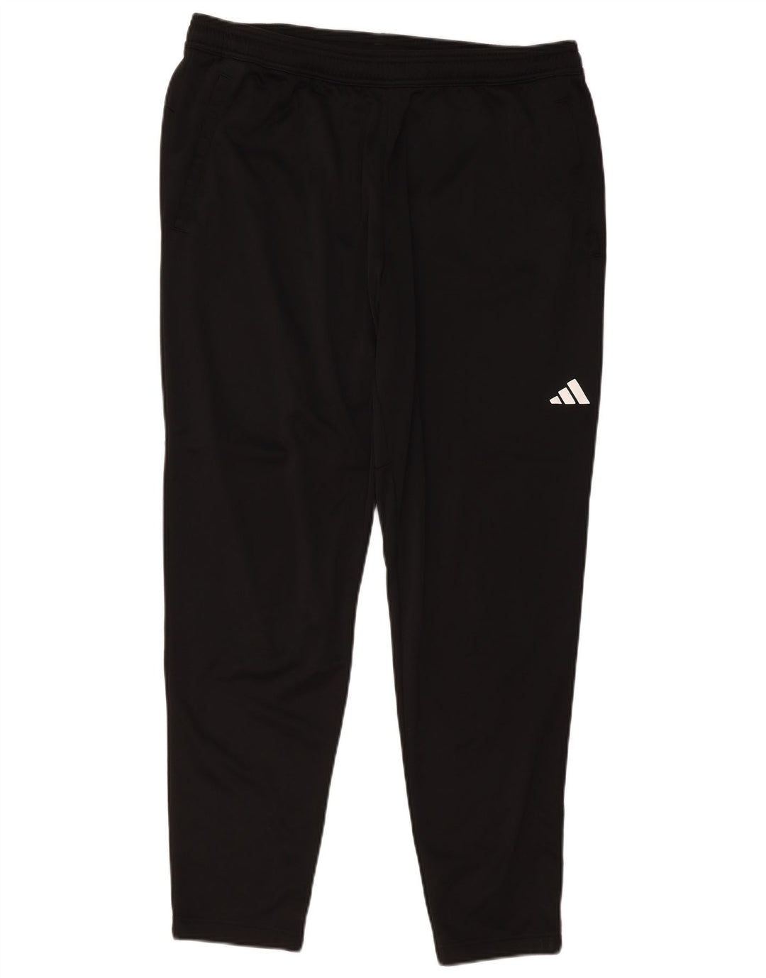 Pantaloni da tuta ADIDAS Aeroready da uomo grandi in poliestere nero