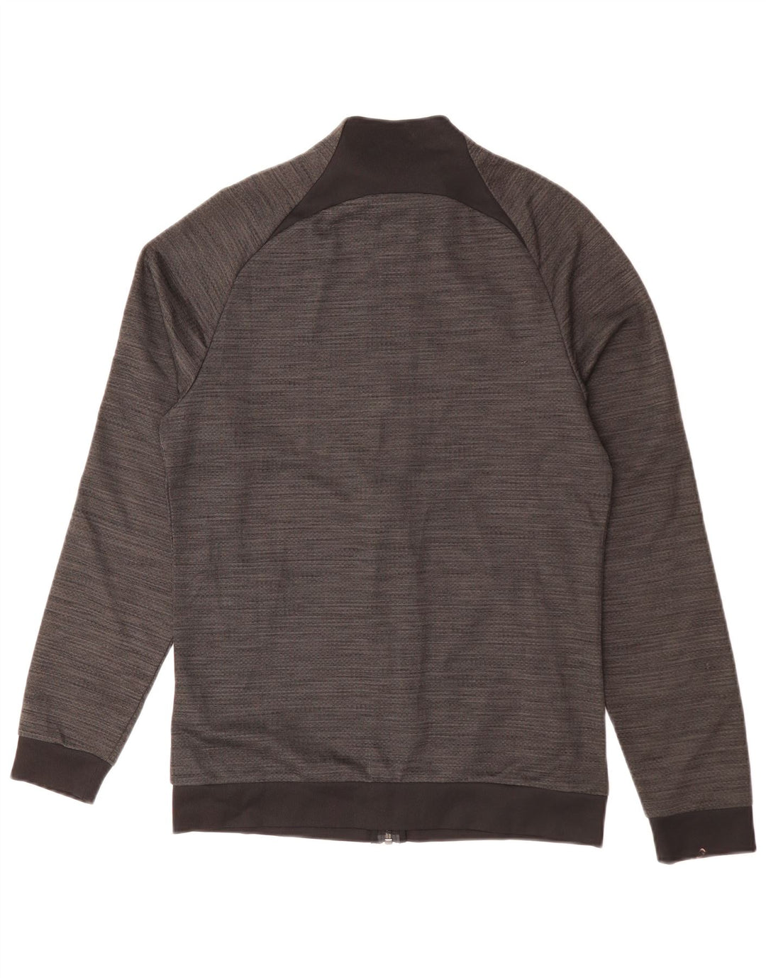 Giacca da tuta NIKE Dri Fit da uomo, piccola, in poliestere screziato grigio