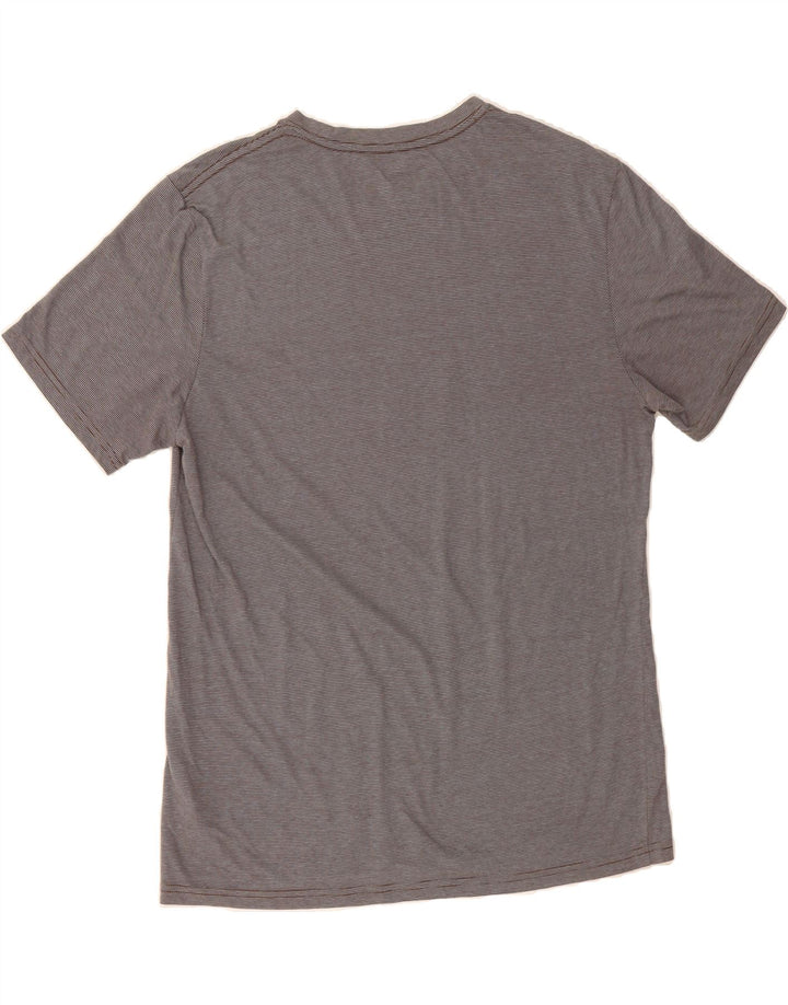 HURLEY Mens Graphic T-Shirt Top Large Grey Polyester Vintage Hurley and Second-Hand Hurley from Messina Hembry 
