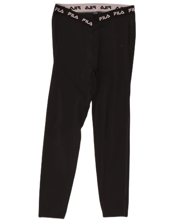 Leggings grafici da donna Fila UK 16 grandi neri