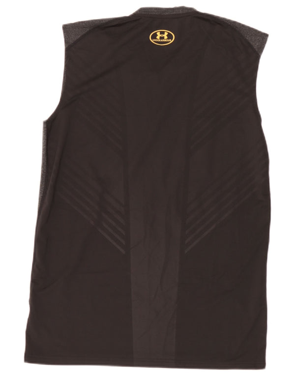 Under Armour Mens Project Rock Brahma Bull Graphic Vest Top XL Grey