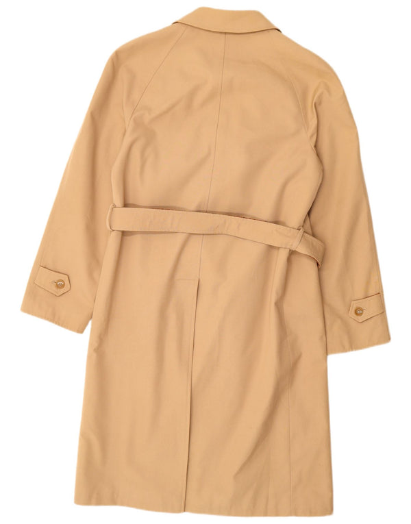 Cappotto vintage da donna UK 12 beige medio