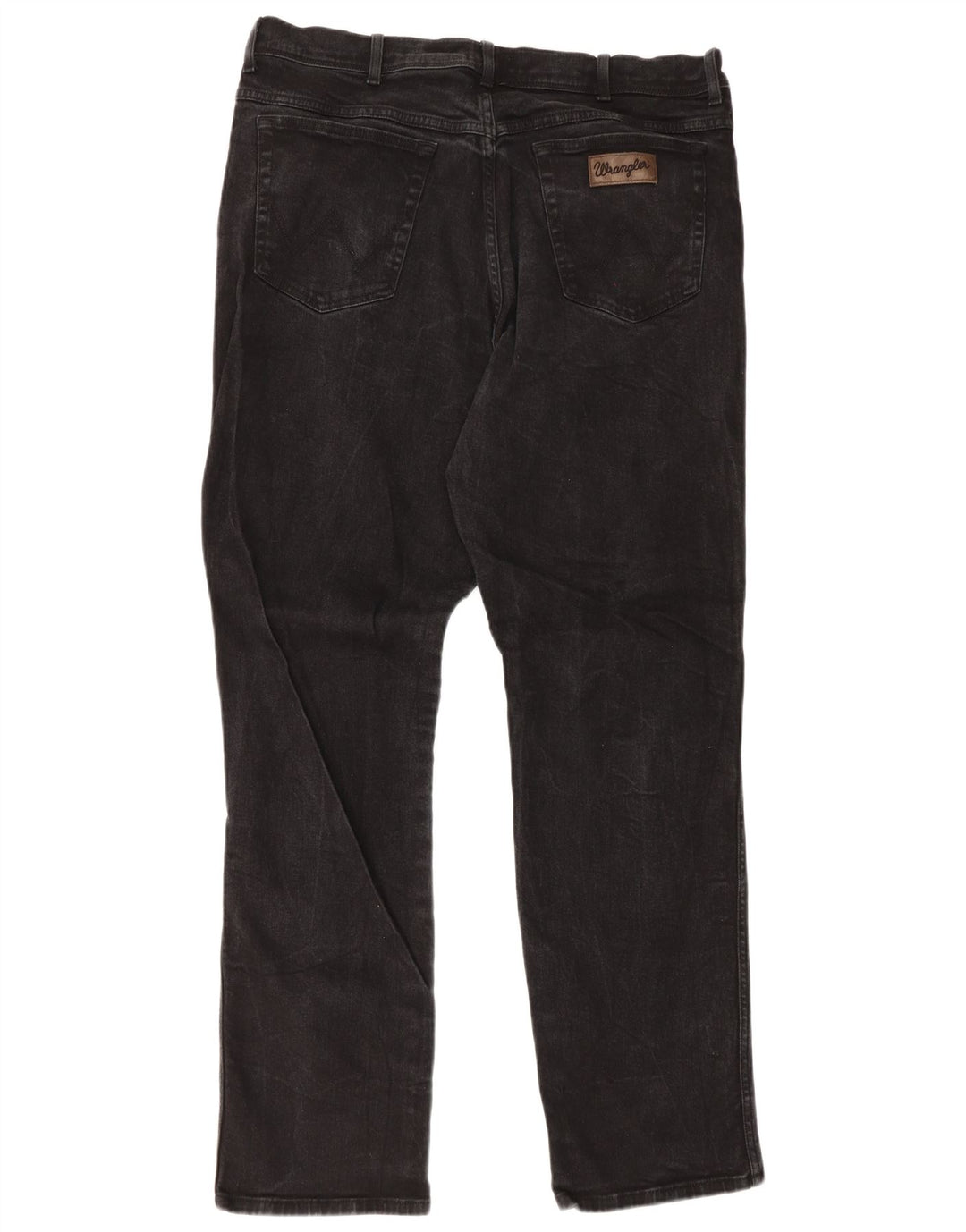 Jeans dritti da uomo Wrangler Texas W42 L36 neri