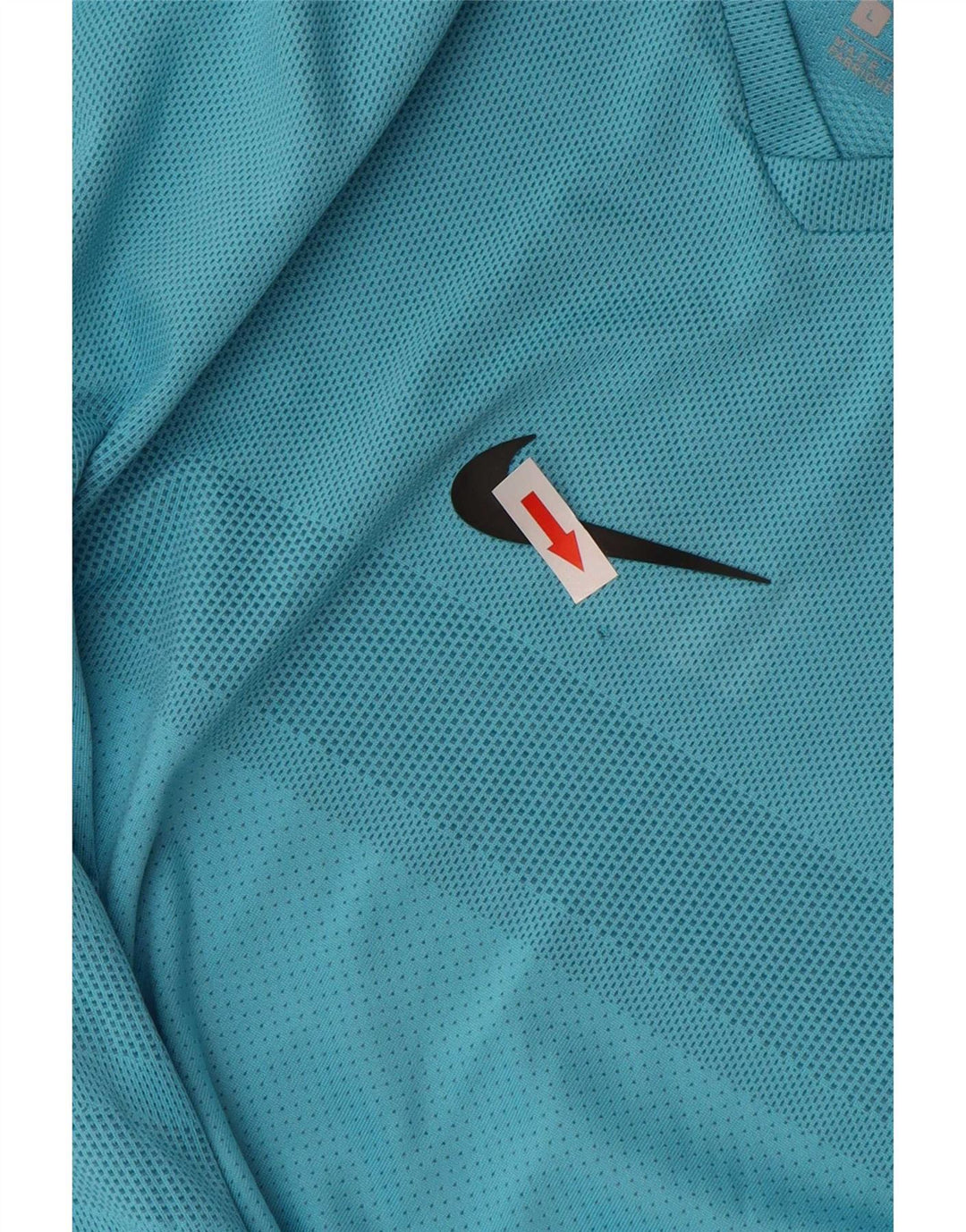 T-shirt Nike Dri Fit da uomo, grande, in poliestere blu