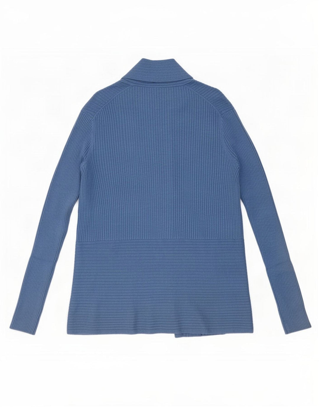 Maglione cardigan aperto da donna John Lewis UK 12 Viscosa blu medio