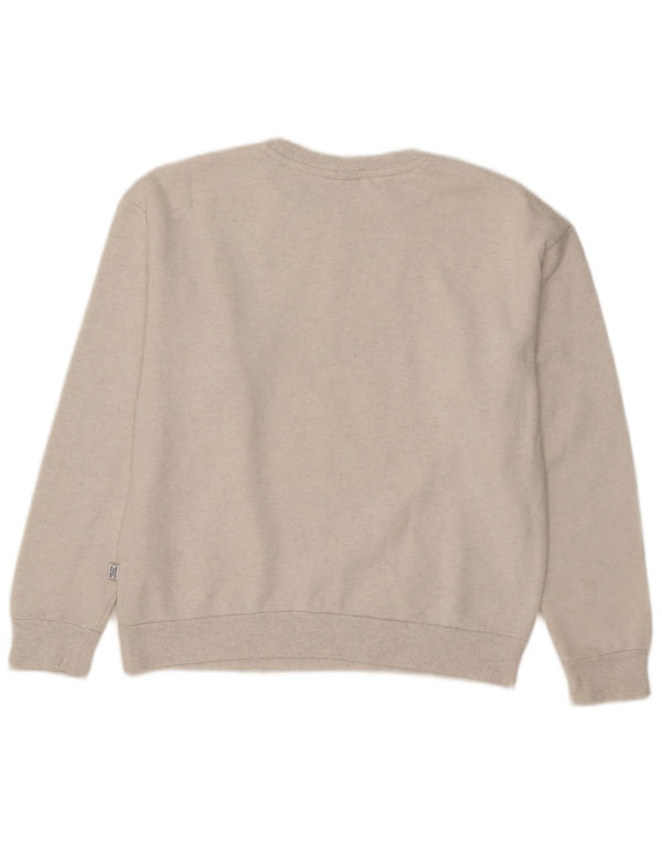 Felpa oversize con grafica da donna Puma UK 10 Small Cotone grigio