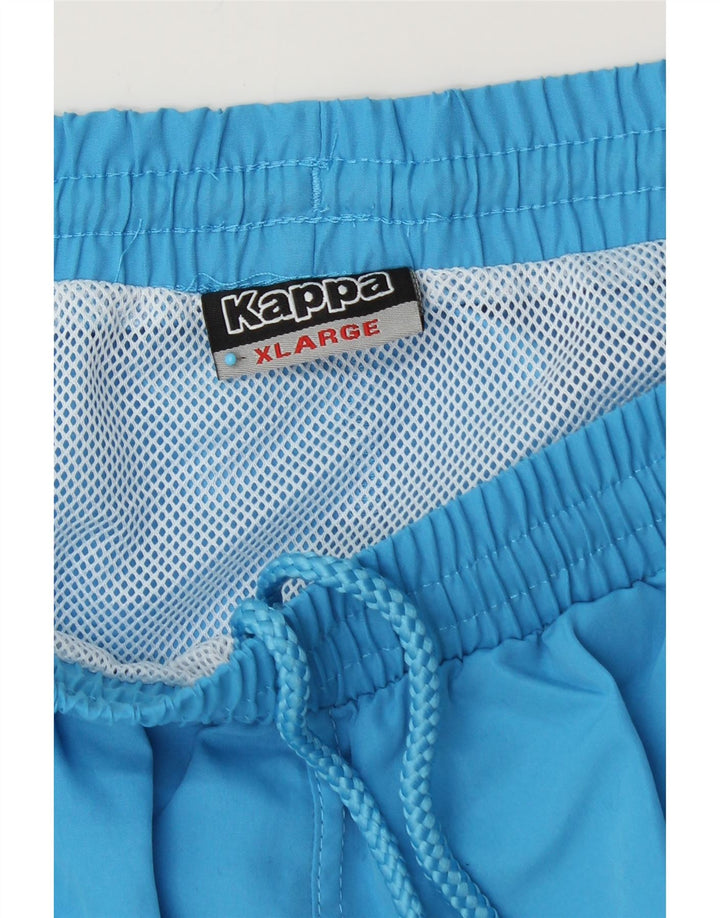 Pantaloncini da bagno grafici da uomo KAPPA XL blu poliestere