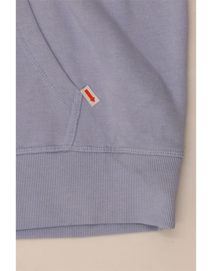 Maglione con cappuccio oversize da donna CHIEMSEE UK 16 grande cotone blu