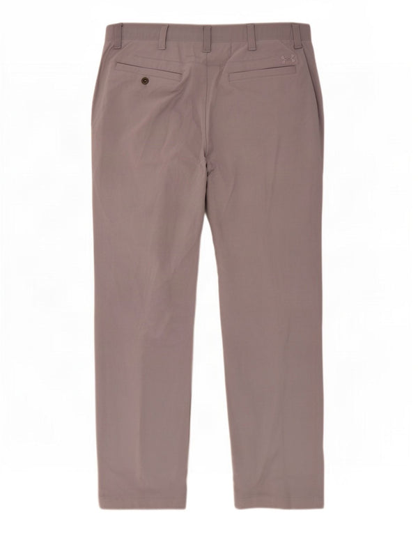 Pantaloni chino dritti da uomo Under Armour W40 L32 Grigi