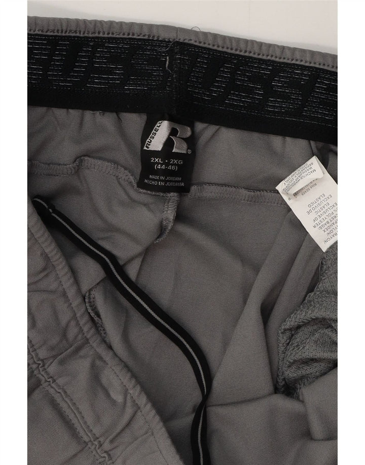 Pantaloni da tuta da uomo RUSSELL ATHLETIC 2XL Poliestere grigio