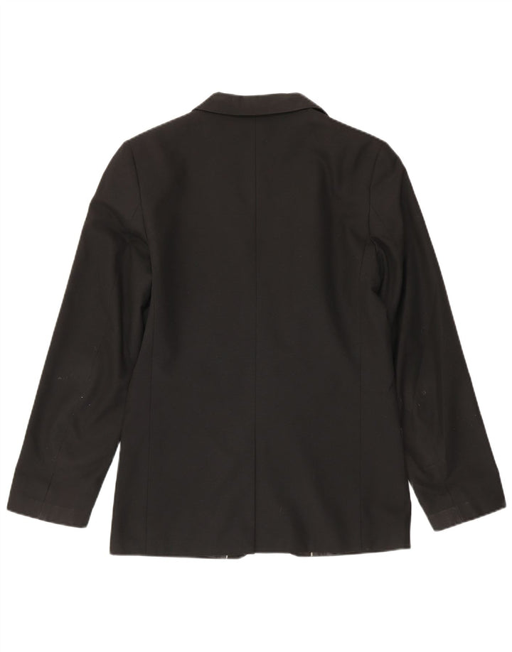 Giacca blazer a 2 bottoni Marks & Spencer da ragazzo 14-15 anni in poliestere nero