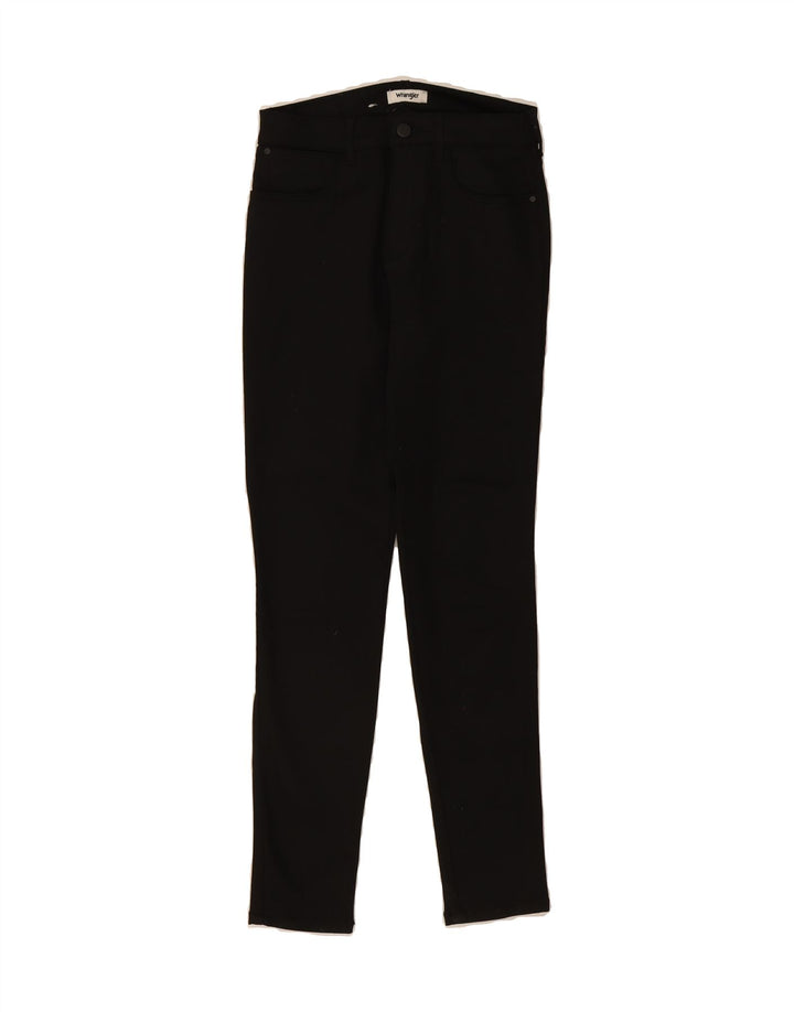 WRANGLER Womens High Rise Skinny Jeans W28 L30 Black Polyester Vintage Wrangler and Second-Hand Wrangler from Messina Hembry 