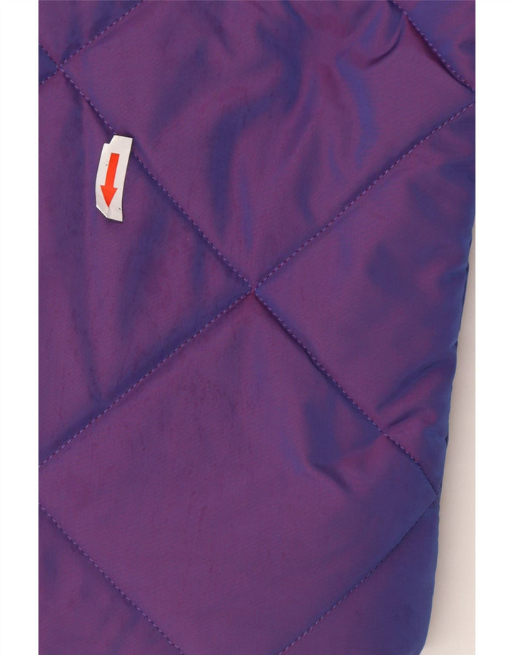 Belfe & Belfe Cappotto imbottito oversize con cappuccio da donna IT 44 Viola medio