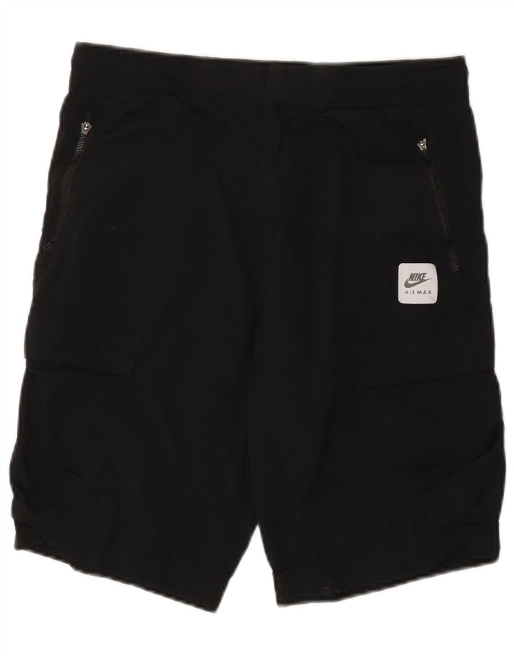 Pantaloncini cargo Nike da uomo piccoli W29 in nylon nero