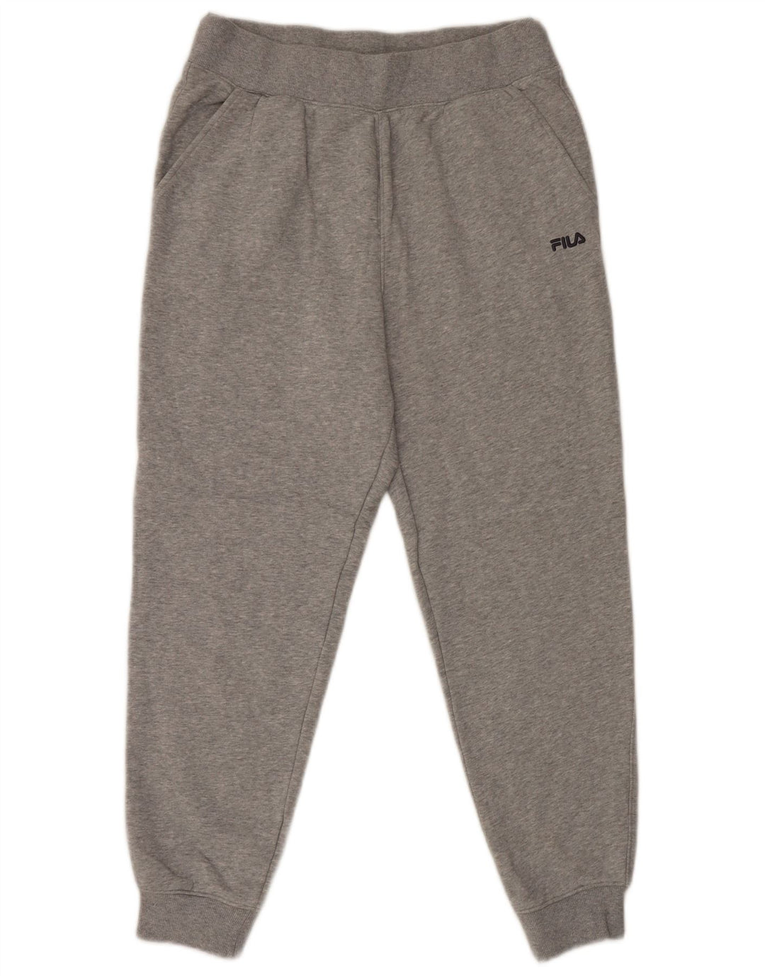 Pantaloni da tuta da uomo Fila Joggers Large in cotone chiazzato grigio