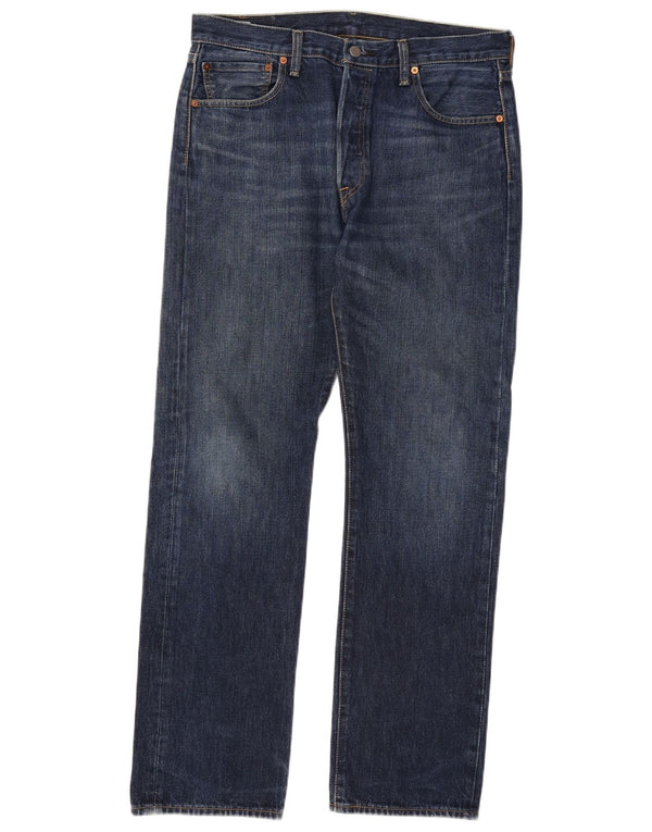 Levi's Uomo 501 Jeans dritti W34 L32 Cotone blu navy