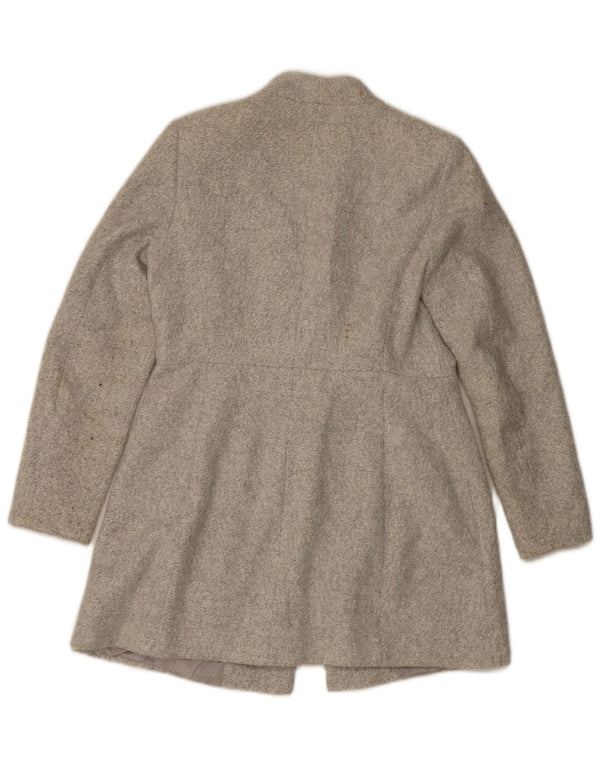 Cappotto Zara da donna UK 14 grande poliestere grigio
