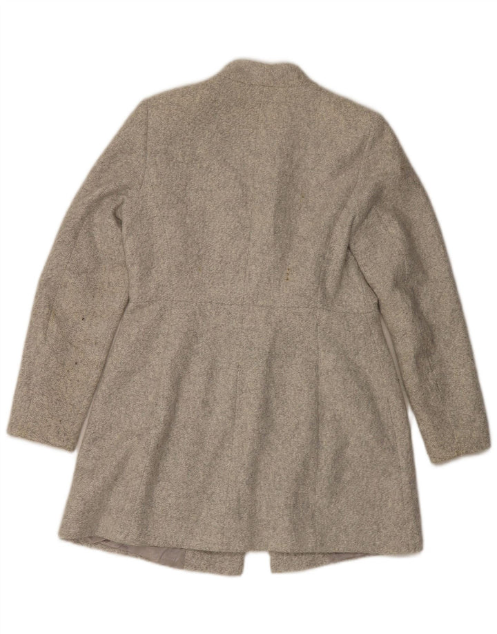 Cappotto Zara da donna UK 14 grande poliestere grigio