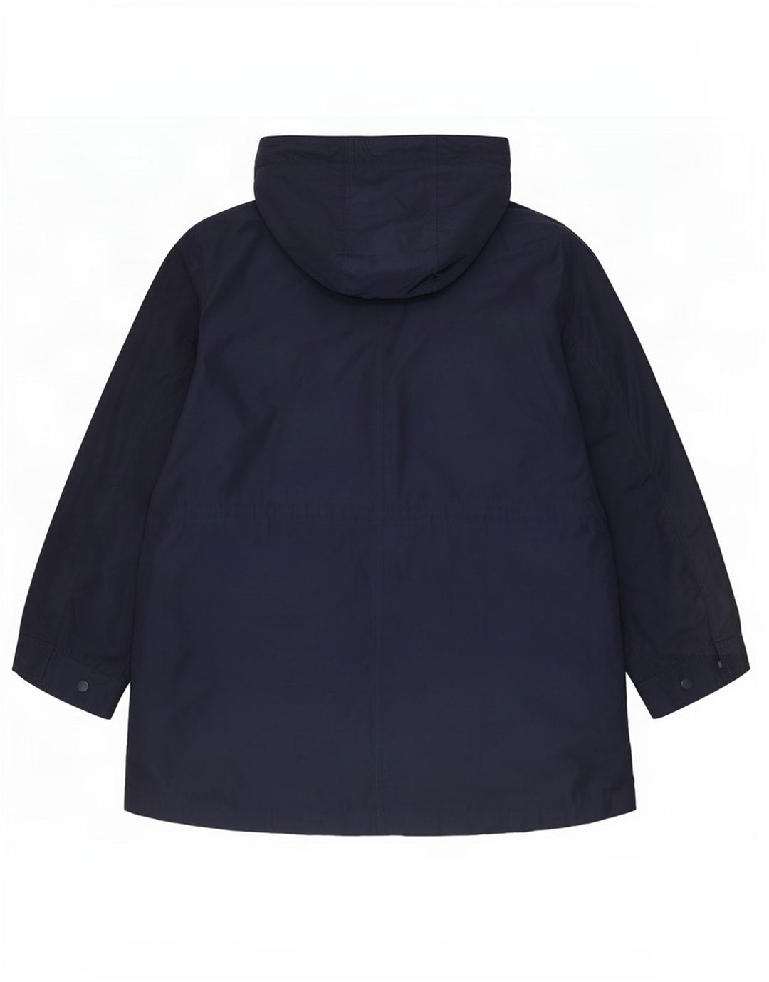 Giacca Parka con cappuccio da donna Marks & Spencer UK 20 2XL Poliestere blu navy