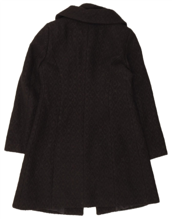 Cappotto da donna Benetton IT 44 medio nero a rombi/diamante