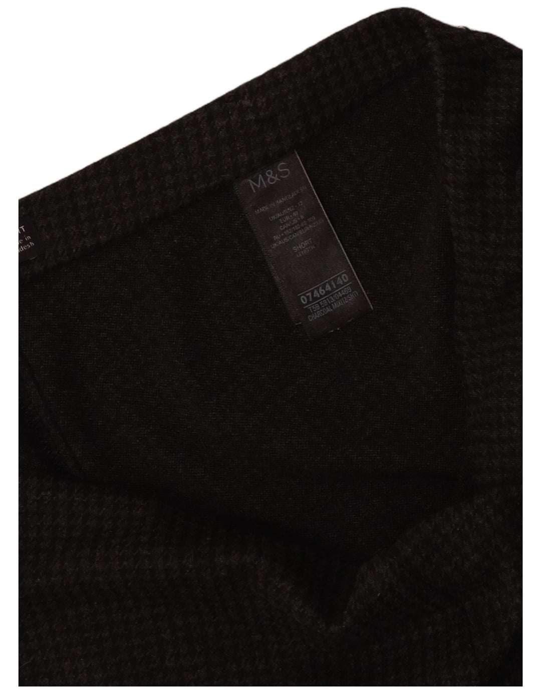 Pantaloni casual da donna Marks & Spencer UK 12 medi W32 L28 neri